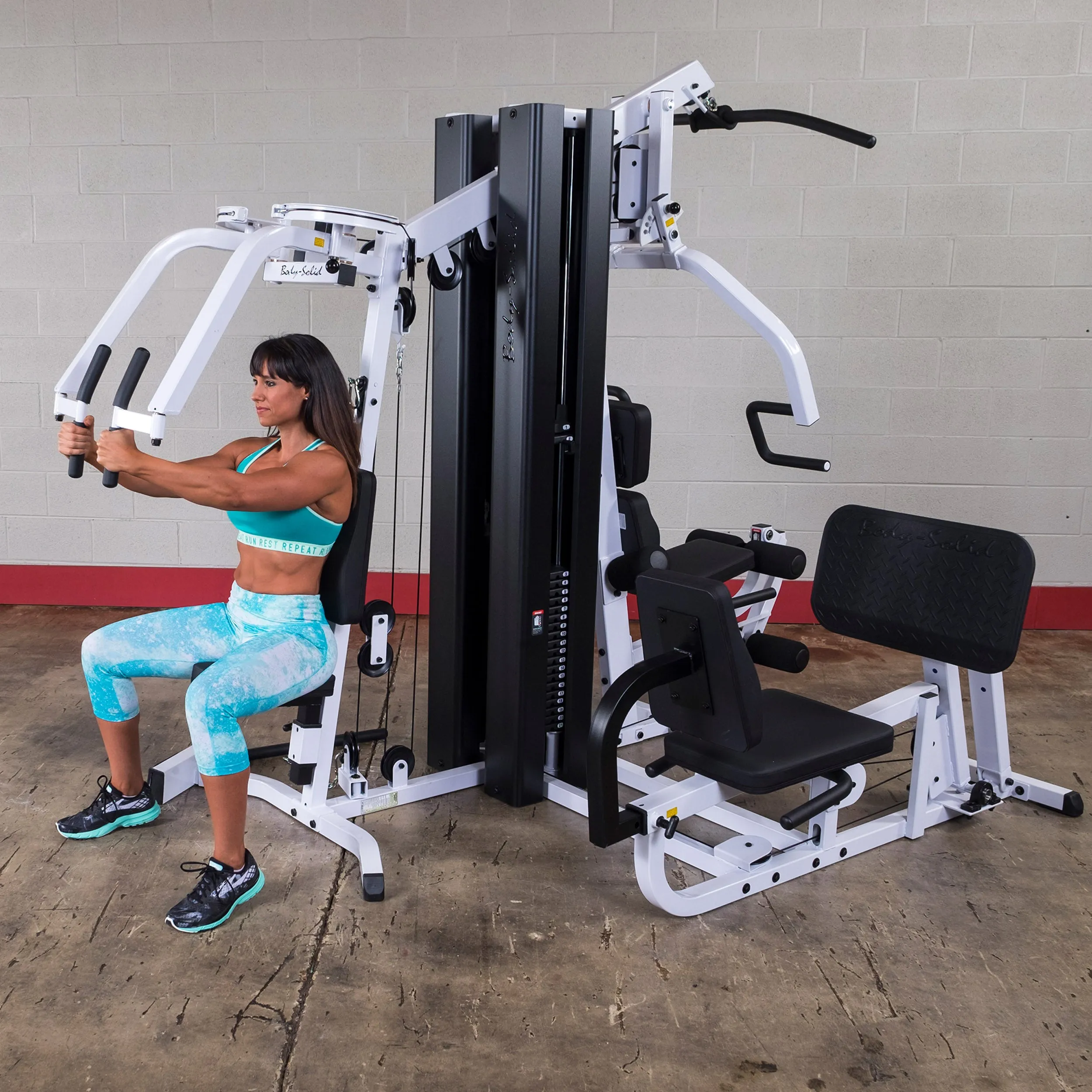 Body-Solid EXM3000LPS Two-Stack Home Gym Machine