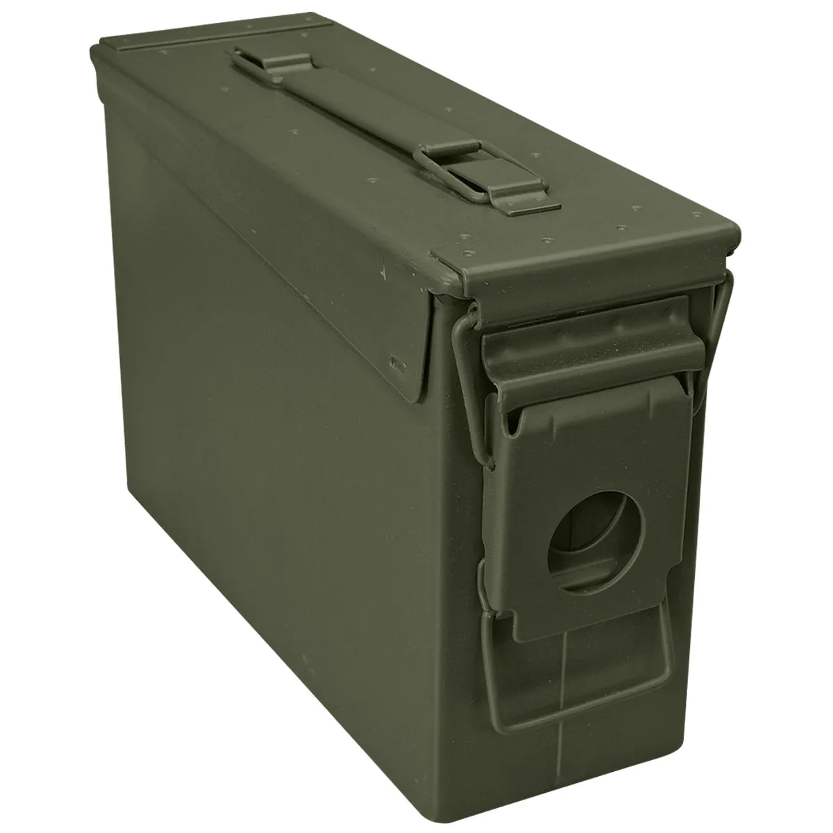 British Army 30 Cal Metal Ammo Box - New