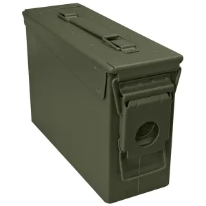 British Army 30 Cal Metal Ammo Box - New