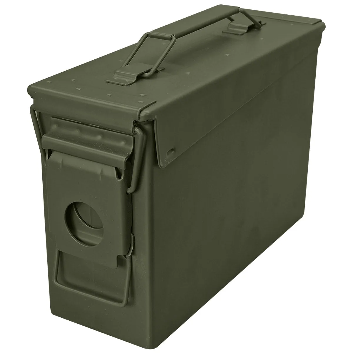British Army 30 Cal Metal Ammo Box - New