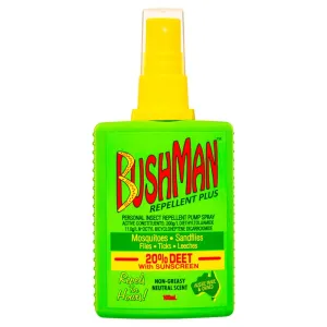 Bushman Plus UV Insect Repellent Pump Spray - 100mL