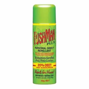 BUSHMAN SPRAY W/SUNSCREEN 20% DEET