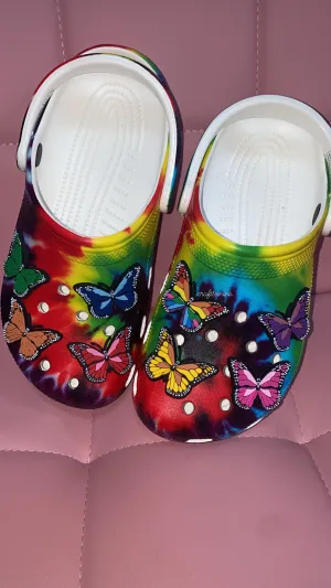 Butterfly Shoe Charms