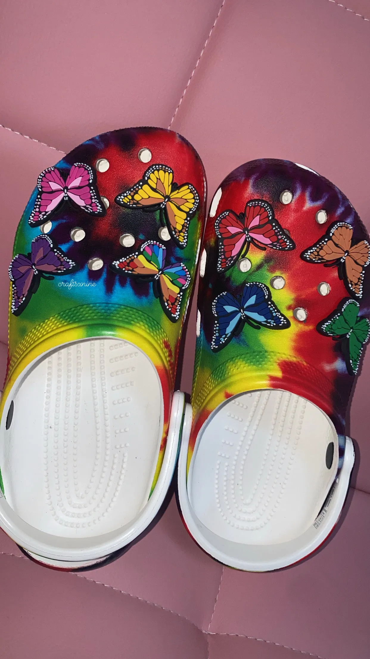 Butterfly Shoe Charms