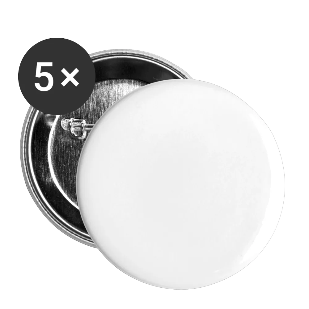 Buttons small 1'' (5-pack) (Personalize)