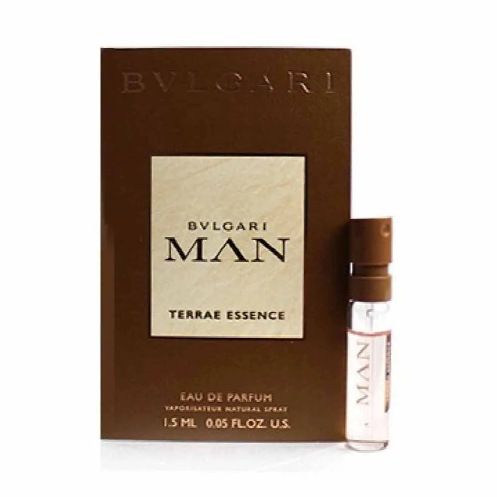 Bvlgari Man Terrae Essence Eau De Parfum Vial 1.5ml