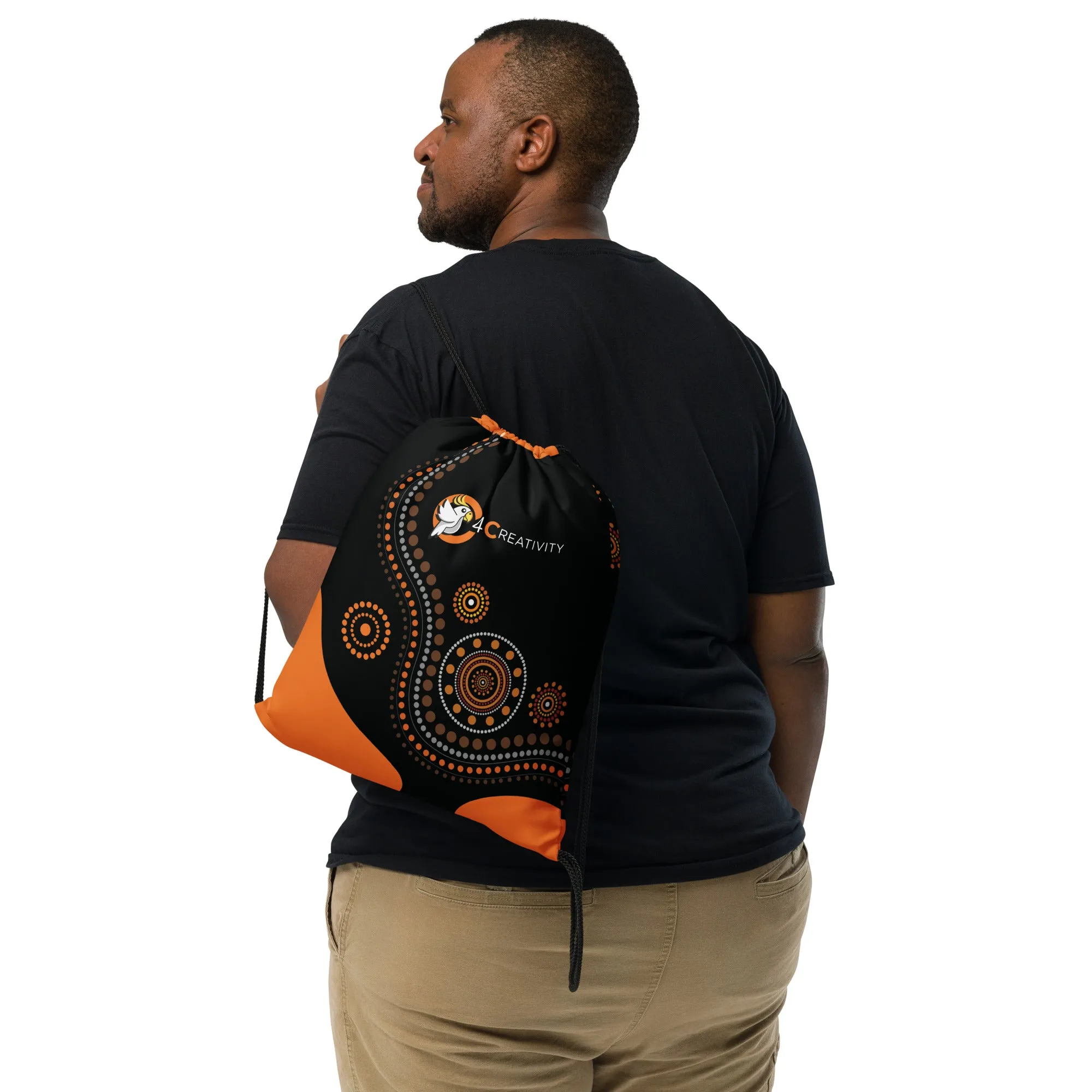 C4 Creativity Custom Drawstring Bag