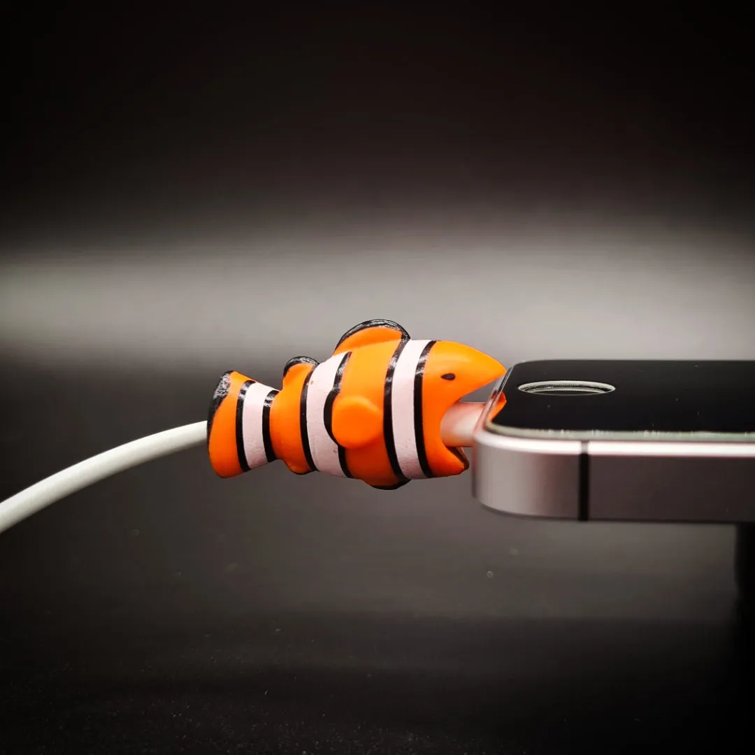 Cable Protector: Shark, Nemo, Orca, Whale Shark & Dolphin