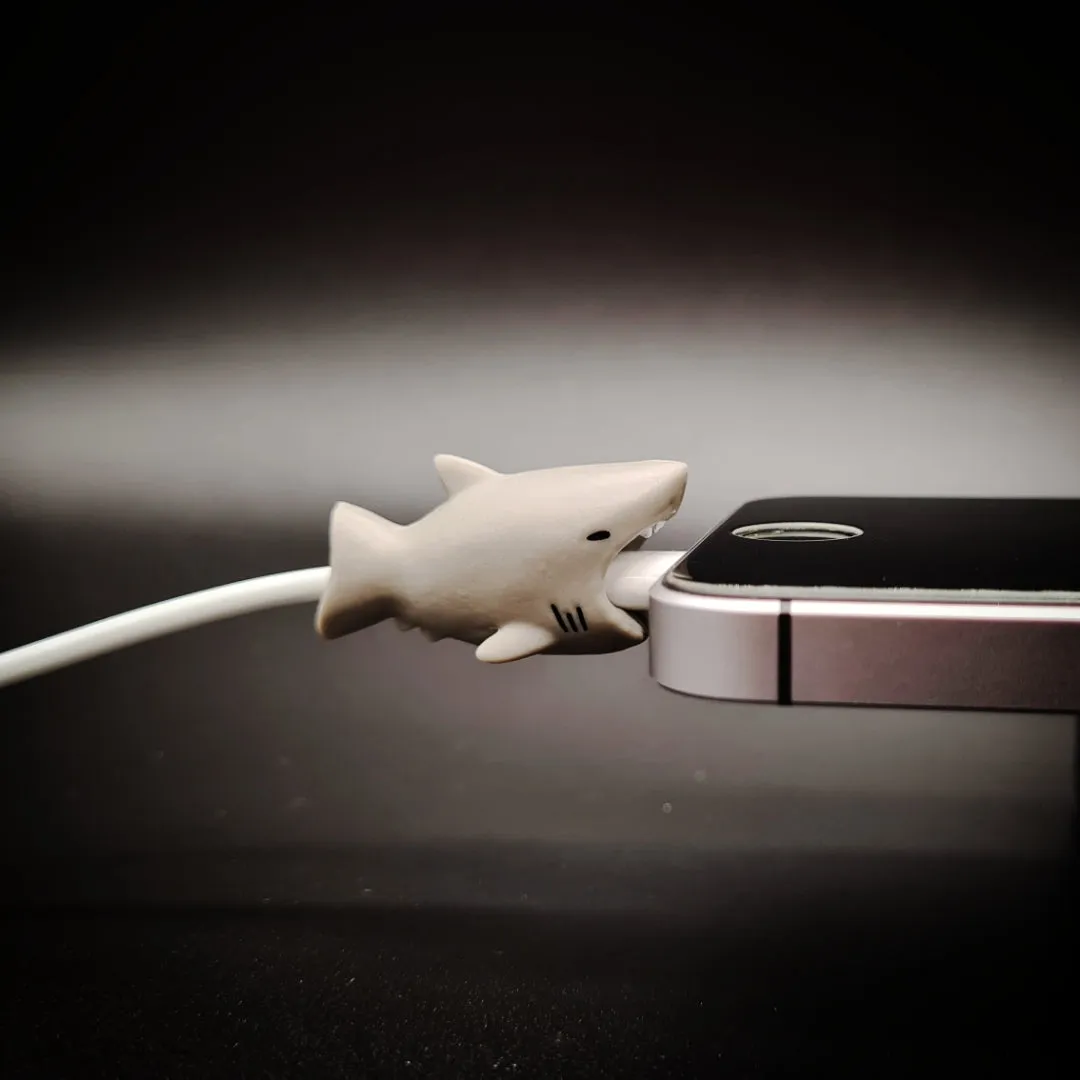 Cable Protector: Shark, Nemo, Orca, Whale Shark & Dolphin