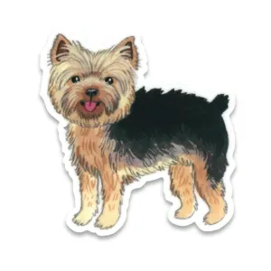 Cactus Club Yorkie Sticker