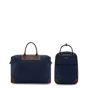 Cadeau d'Isabel blue back pack and weekend bag small