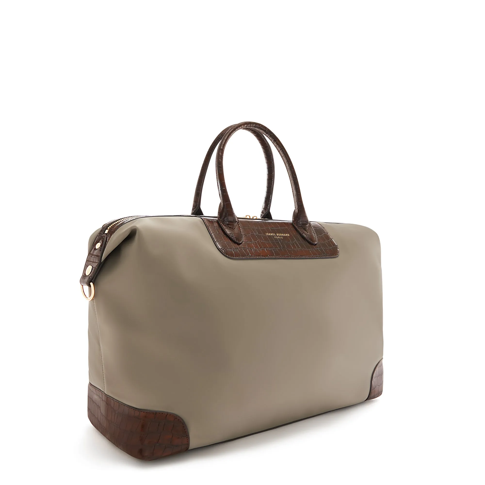 Cadeau d'Isabel taupe back pack and weekend bag small