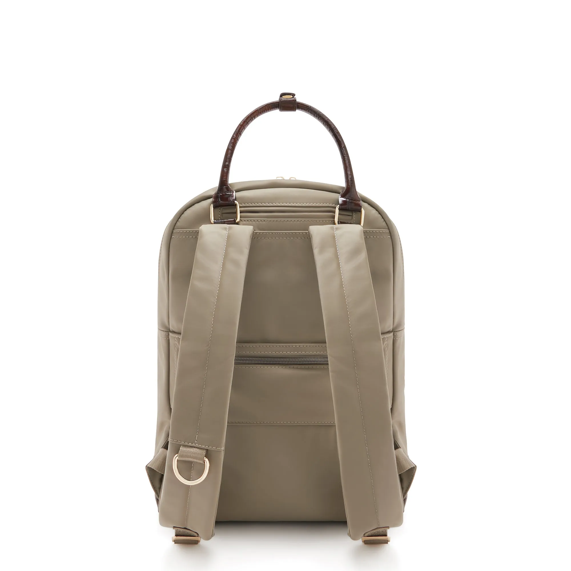 Cadeau d'Isabel taupe back pack and weekend bag small