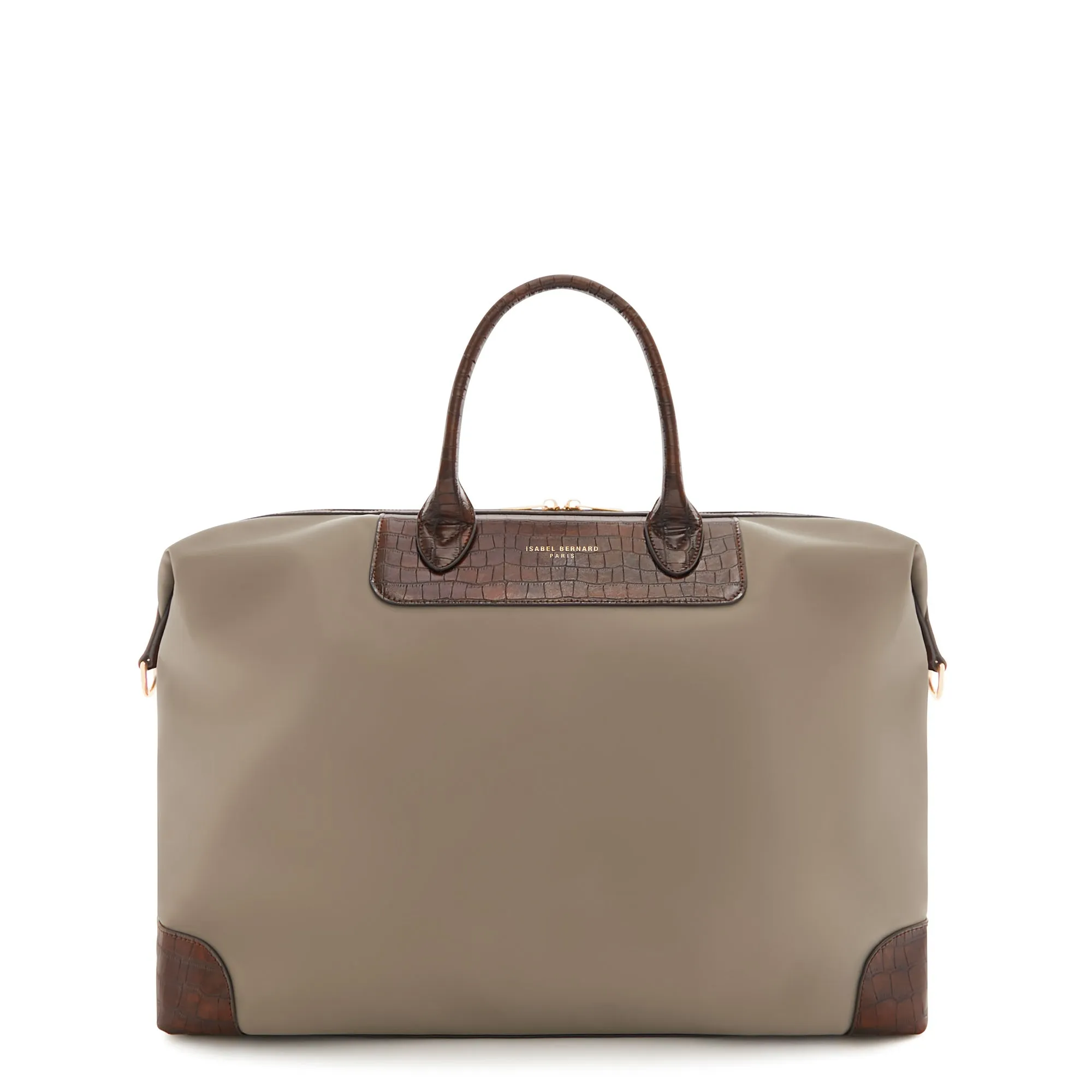 Cadeau d'Isabel taupe back pack and weekend bag small