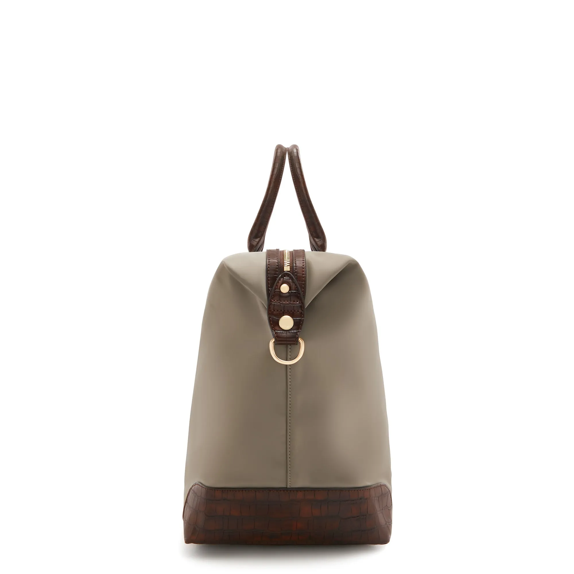 Cadeau d'Isabel taupe back pack and weekend bag small