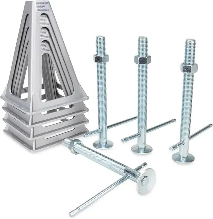 Camco Stack Jacks - 4 Pack for RV Stabilisation