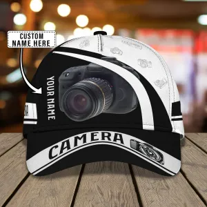 Camera C - Personalized Name Cap