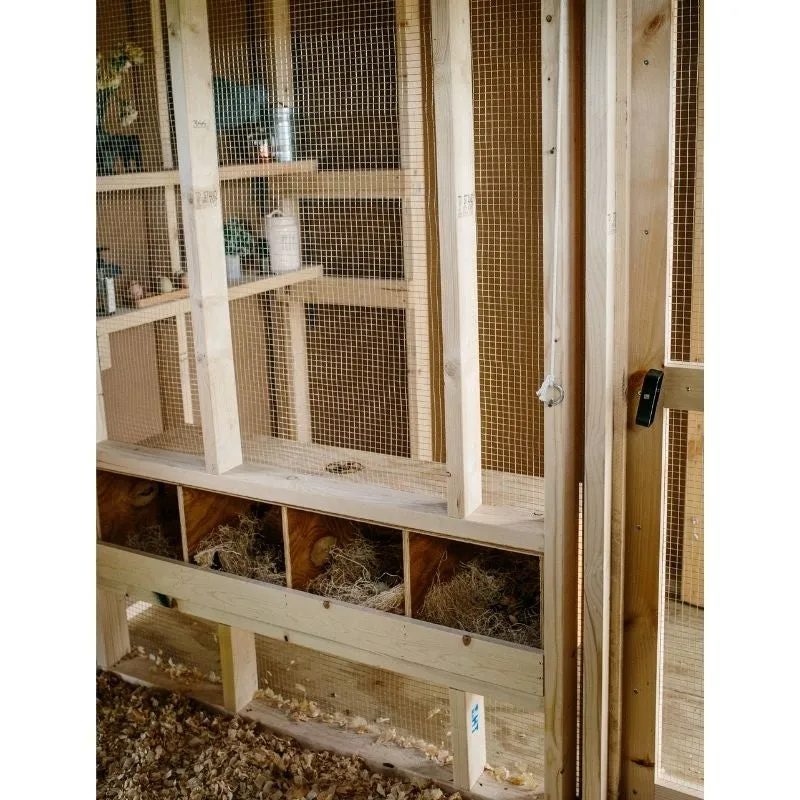 Chalet Coop - 10'x8' w/ Storage