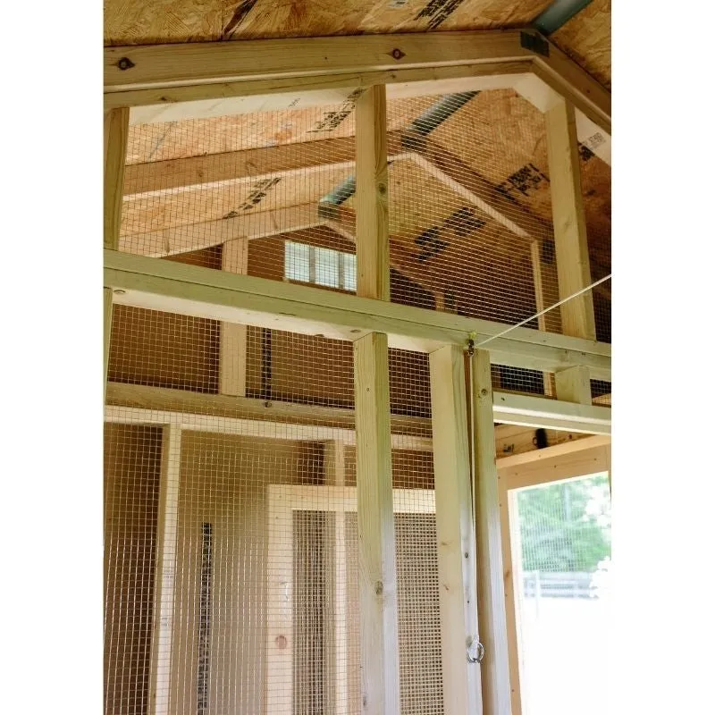Chalet Coop - 10'x8' w/ Storage