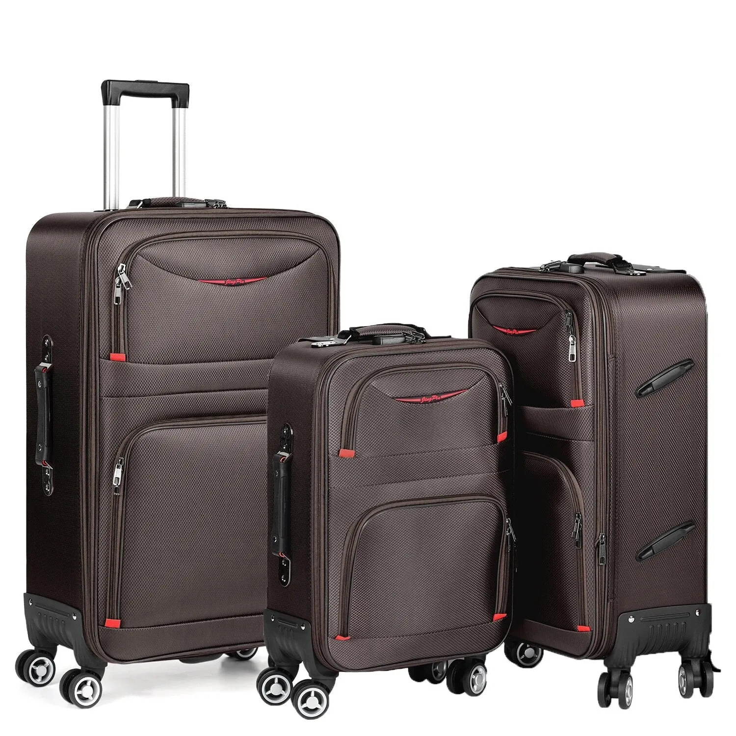 Chancellor 3-Piece Expandable Spinner Case Luggage Set, 20/24/28 inches