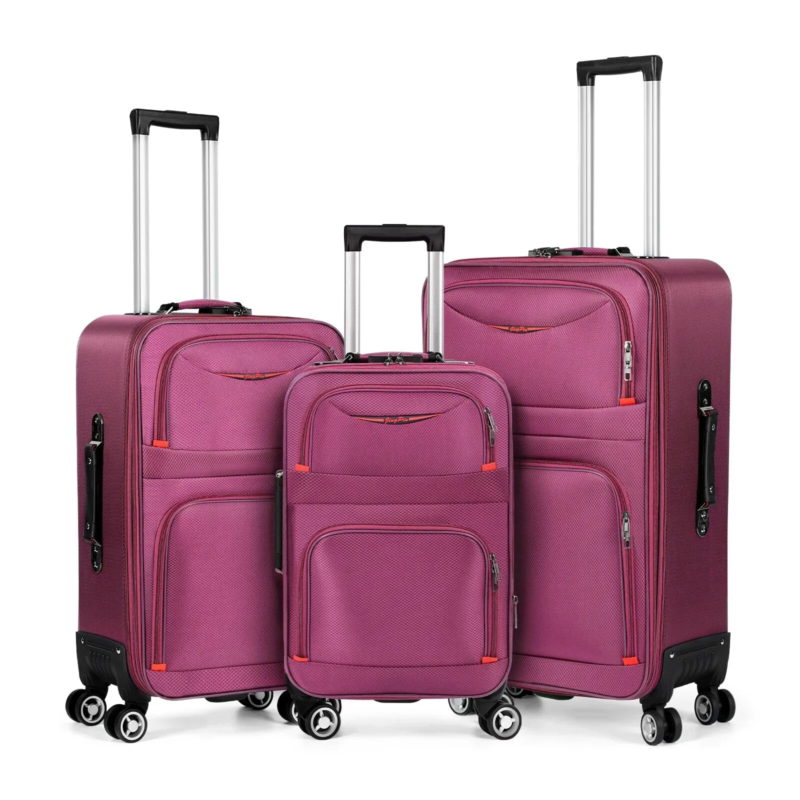 Chancellor 3-Piece Expandable Spinner Case Luggage Set, 20/24/28 inches