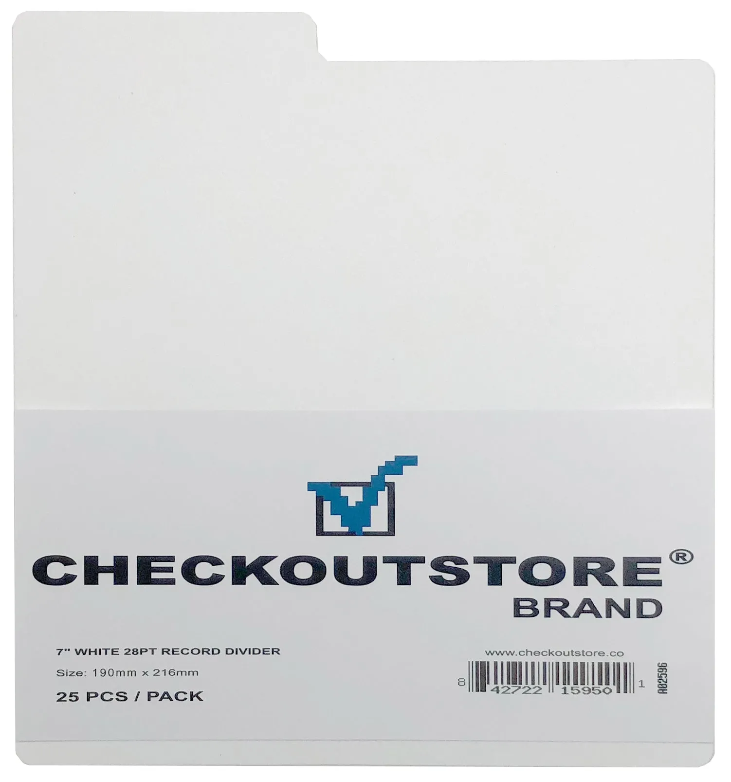 CheckOutStore® Premium Plastic Record Dividers to Organize Vinyl LPs