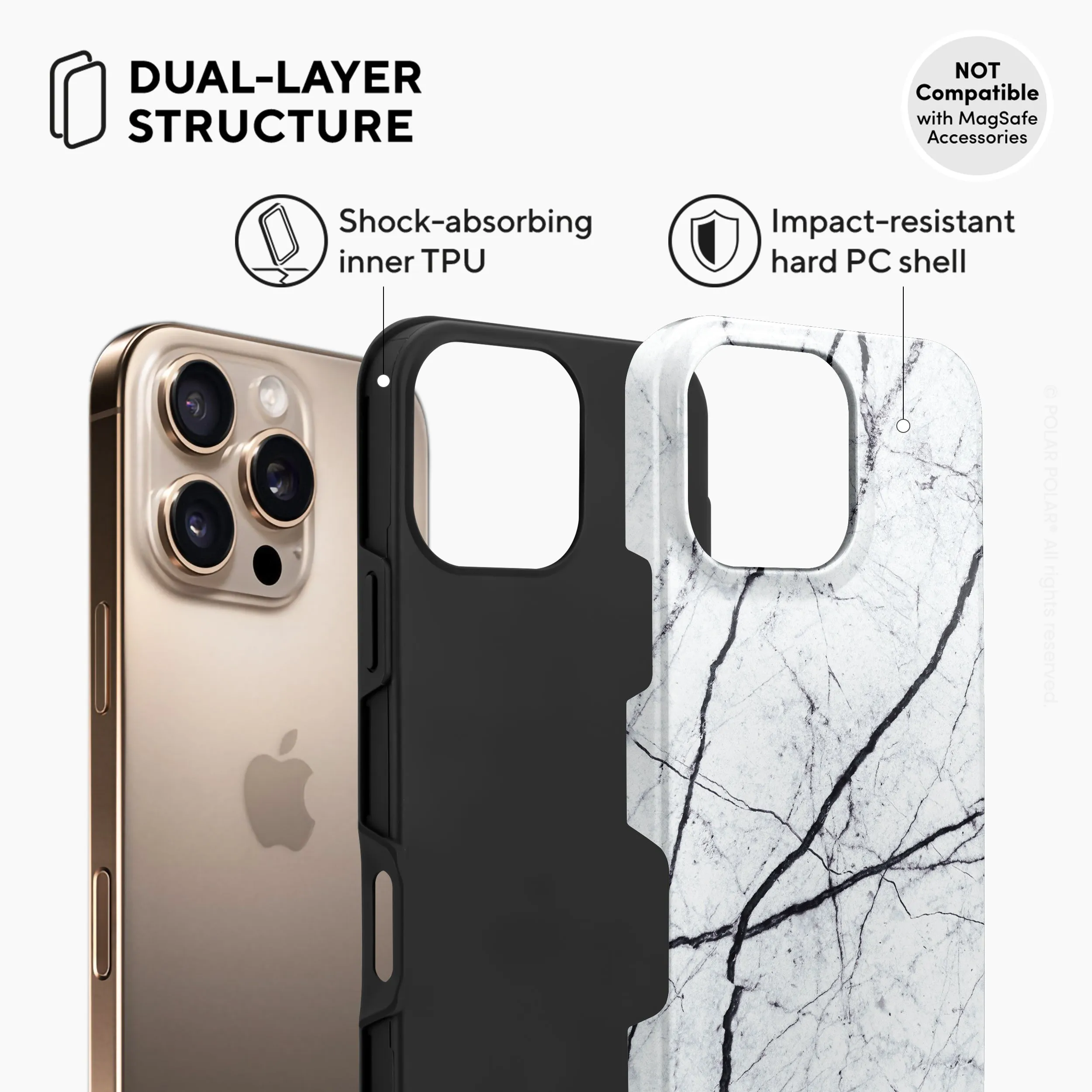 Classic White - iPhone 16 Pro Case