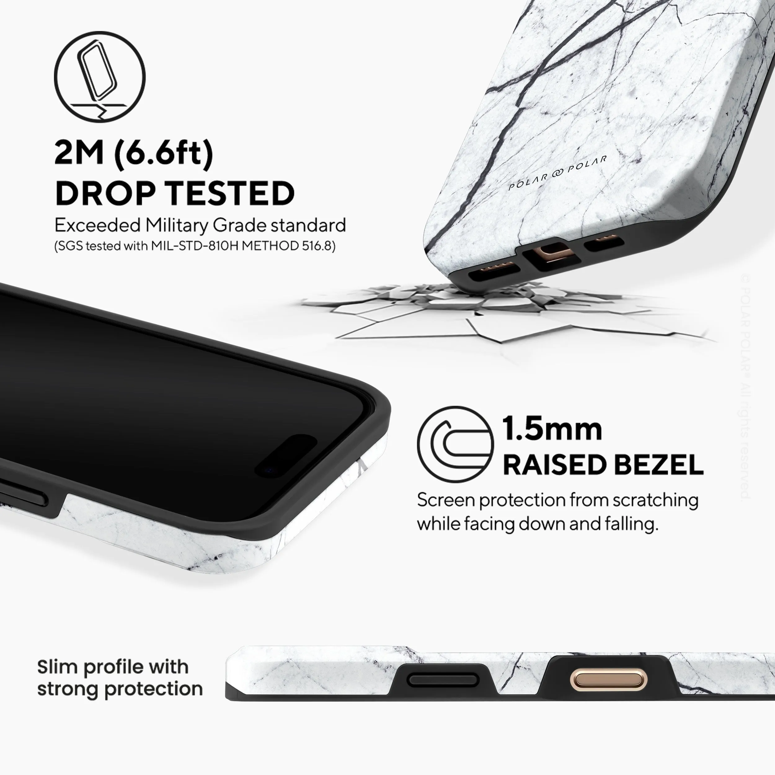 Classic White - iPhone 16 Pro Case