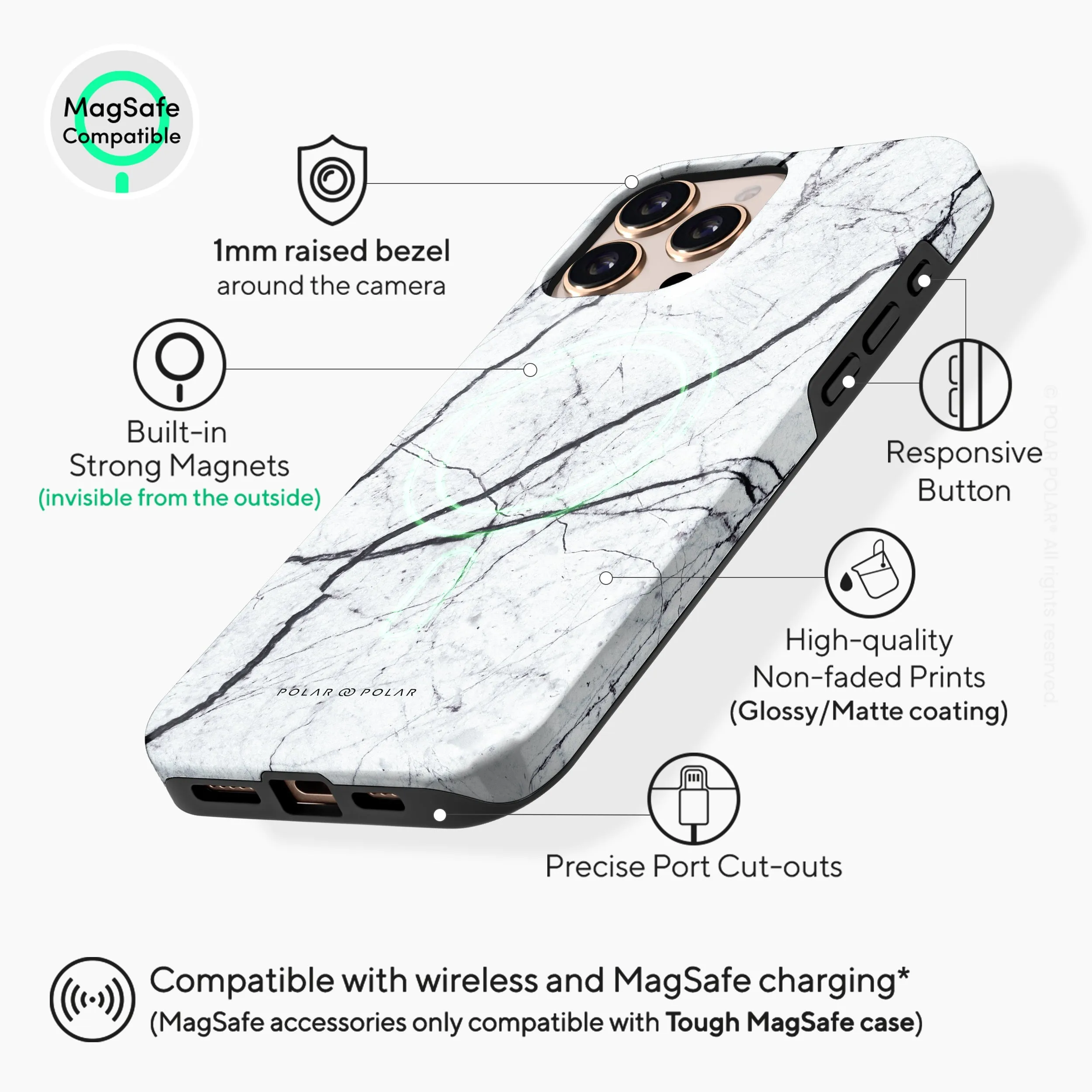 Classic White - iPhone 16 Pro Case