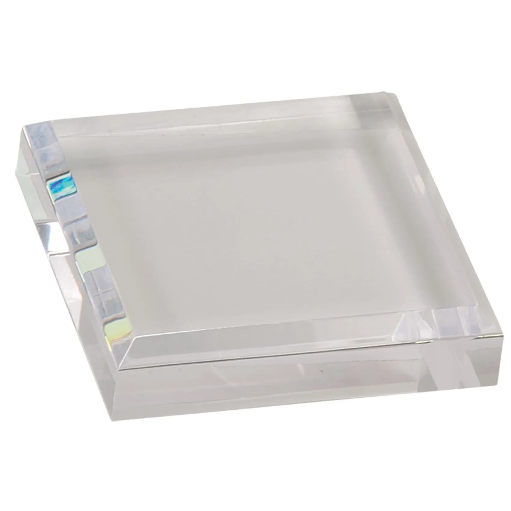 Clear Acrylic Paperweight