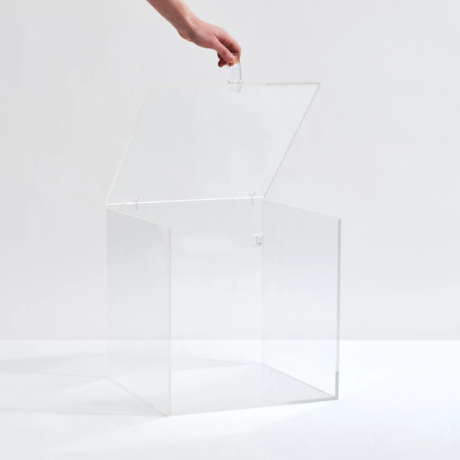 Clear Acrylic Storage Bin