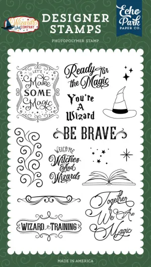 Clear Stamp, Wizards and Company - Ready for the Magic