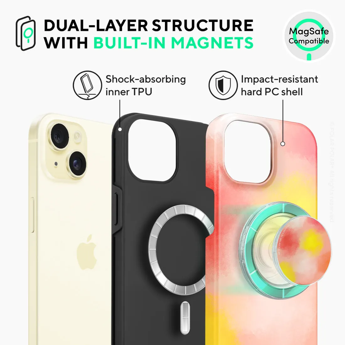 Clouds in Fall - iPhone 15 Case