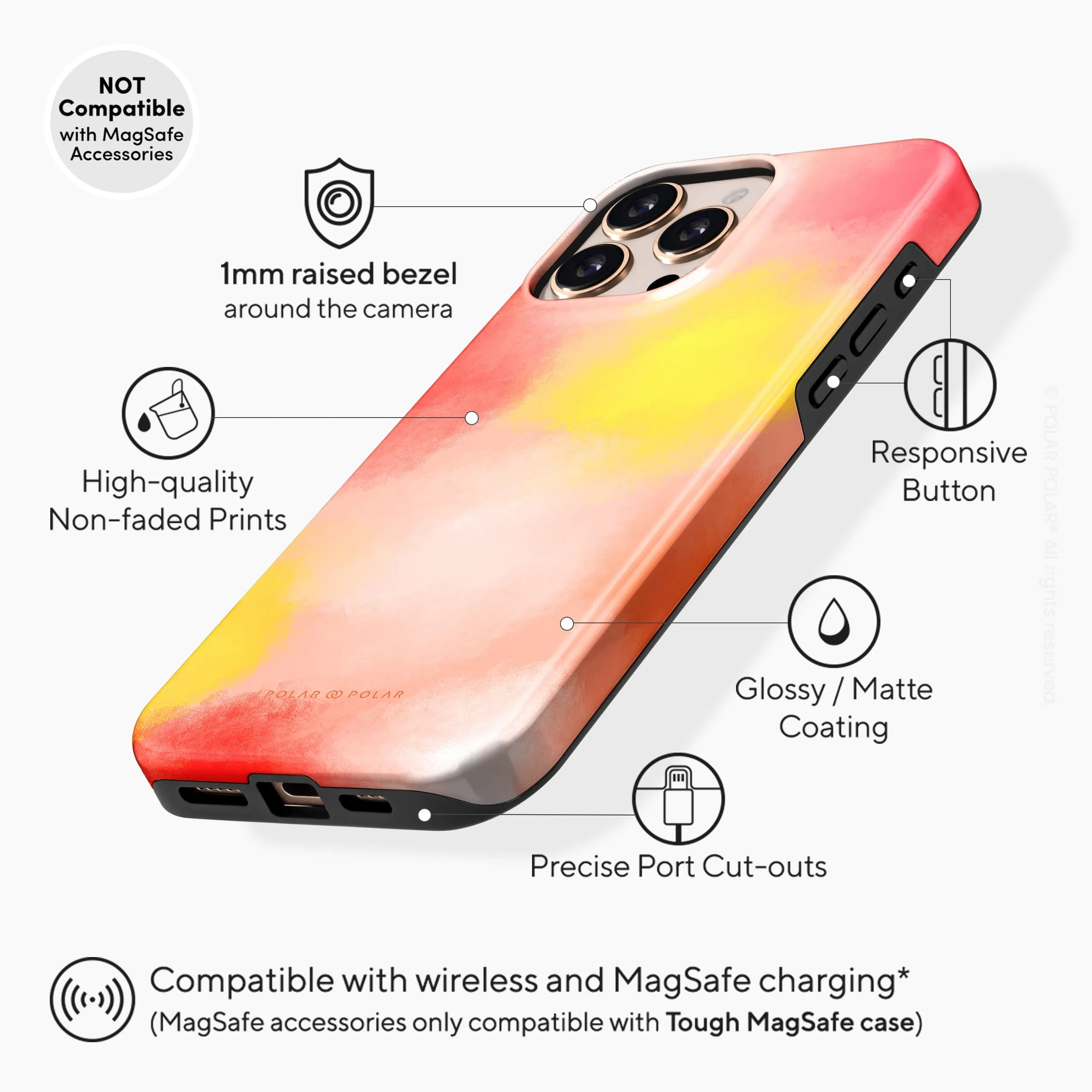 Clouds in Fall - iPhone 16 Pro Max Case