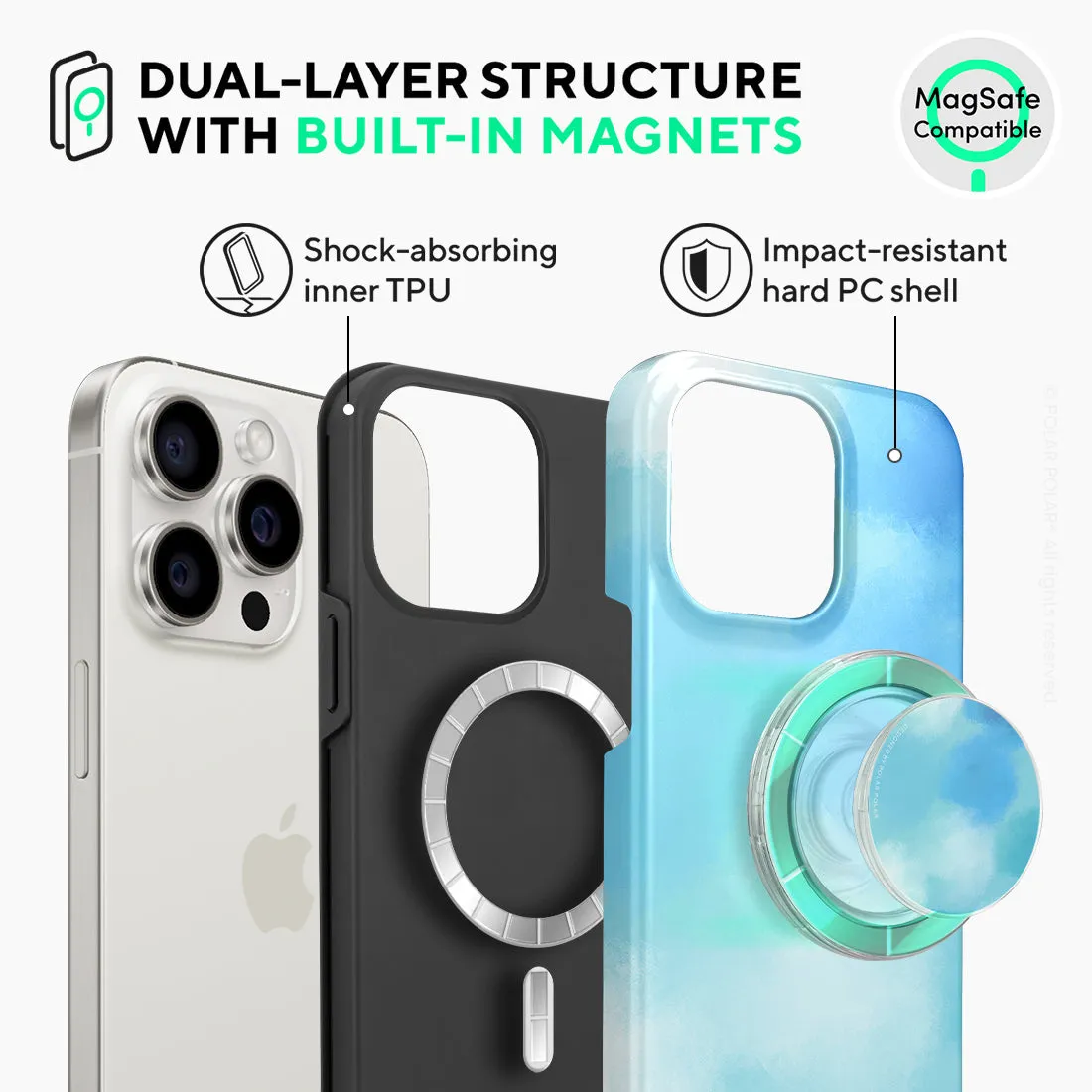 Clouds in Spring - iPhone 15 Pro Max Case