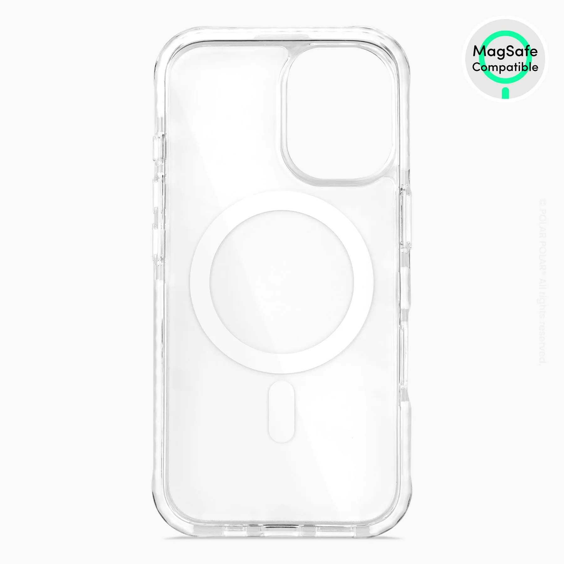 Clouds in Summer - iPhone 16 Clear Bumper MagSafe Case