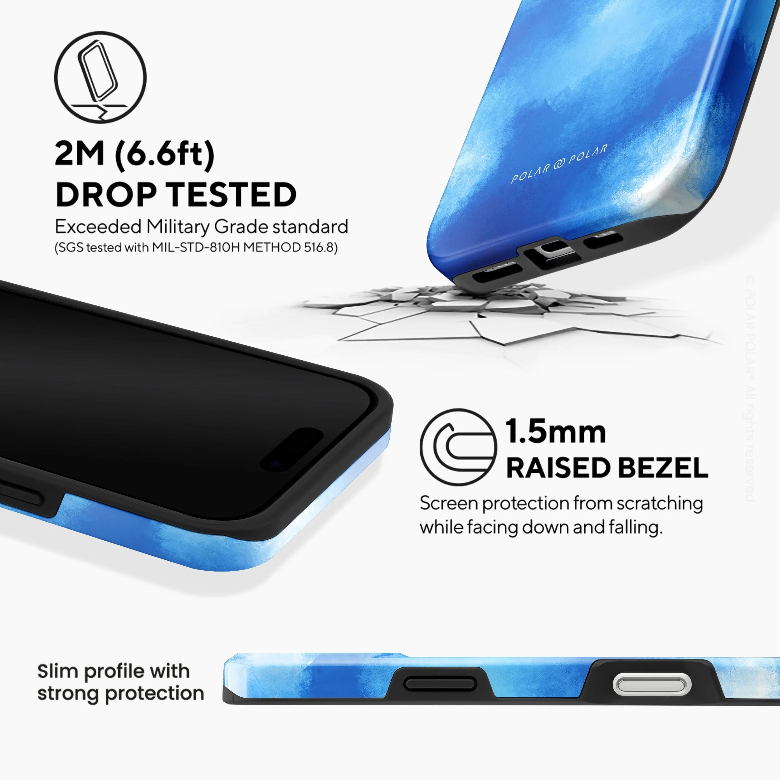 Clouds in Summer - iPhone 16 Plus Case