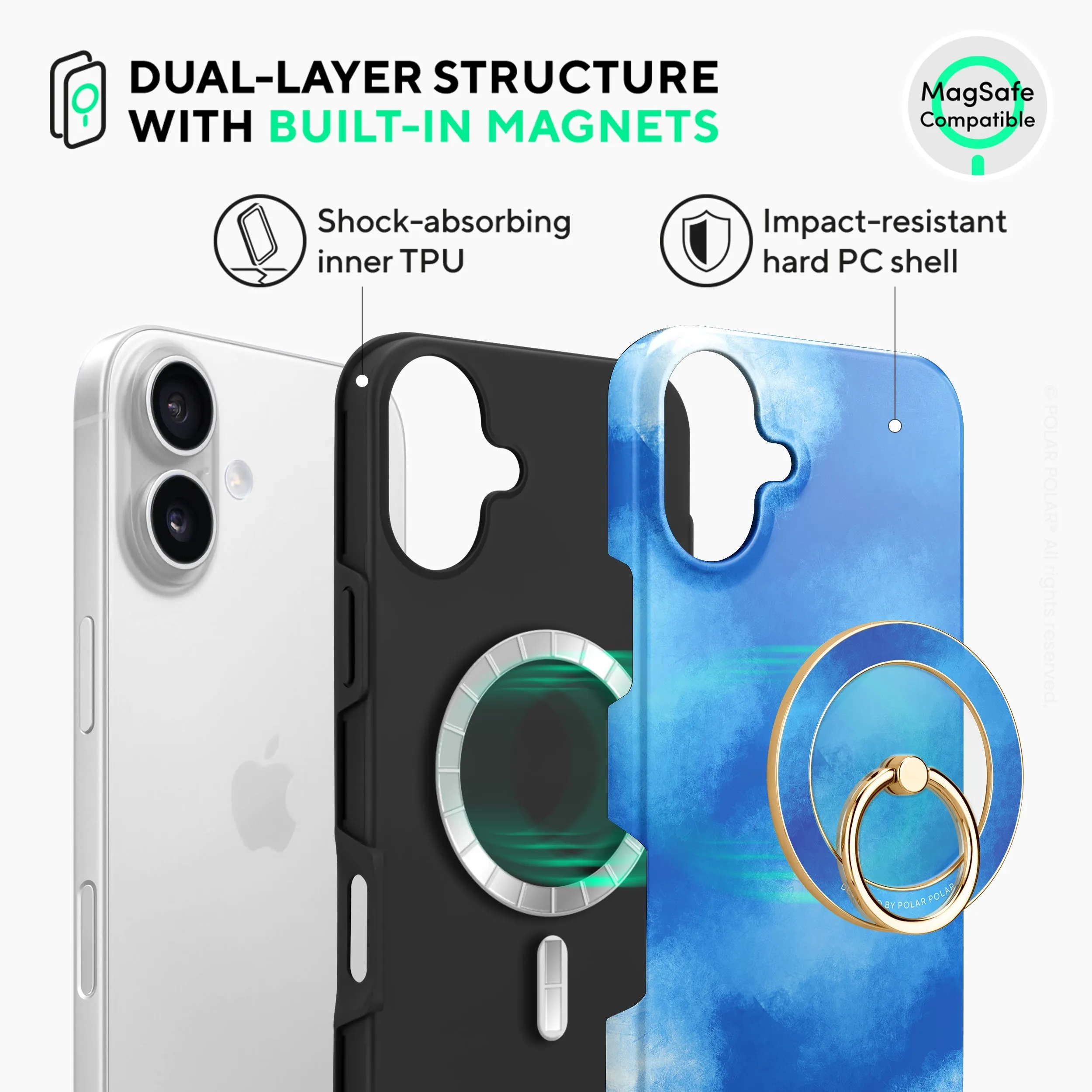 Clouds in Summer - iPhone 16 Plus Case