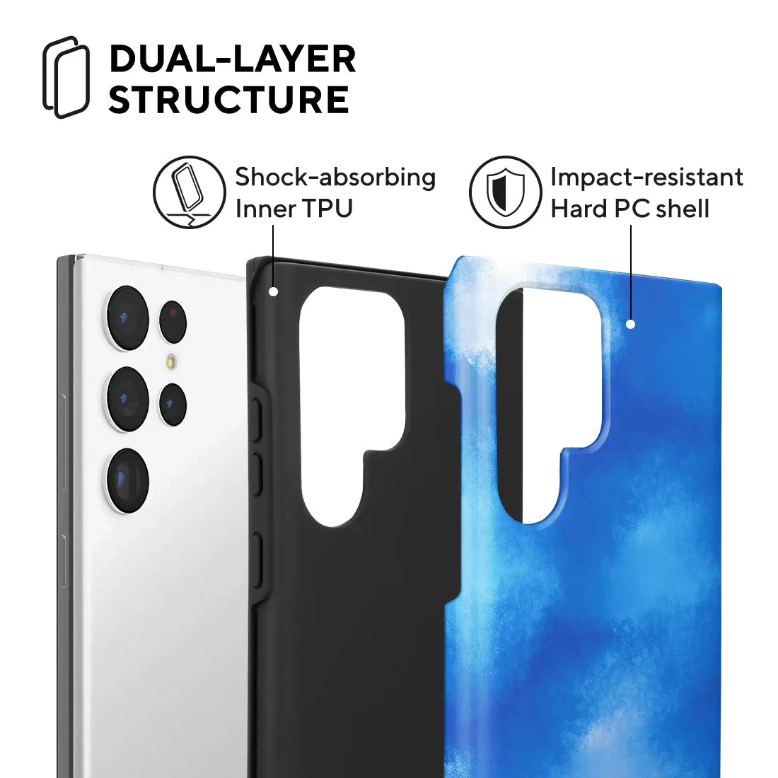 Clouds in Summer - Samsung Galaxy S22 Ultra 5G Case