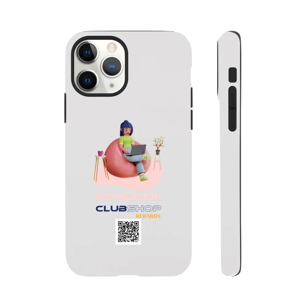 Clubshop customizable tough phone case - Love Your Work