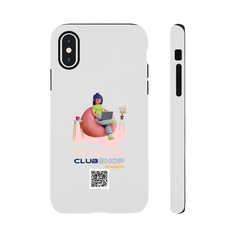 Clubshop customizable tough phone case - Love Your Work