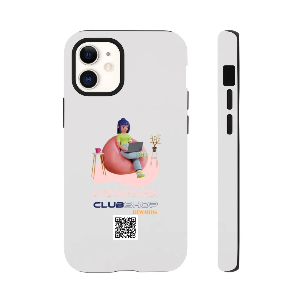 Clubshop customizable tough phone case - Love Your Work