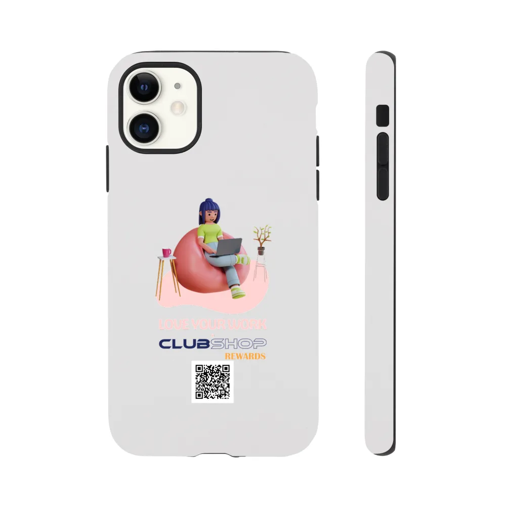 Clubshop customizable tough phone case - Love Your Work
