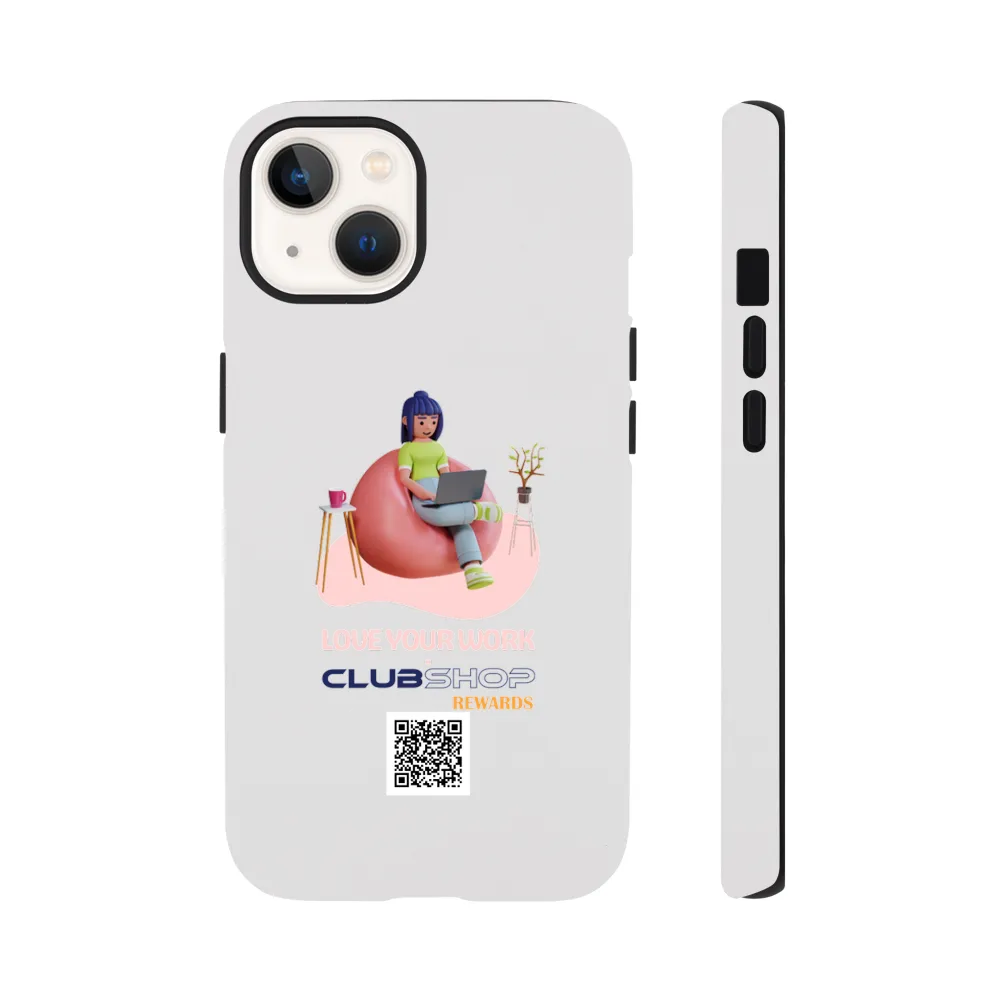 Clubshop customizable tough phone case - Love Your Work