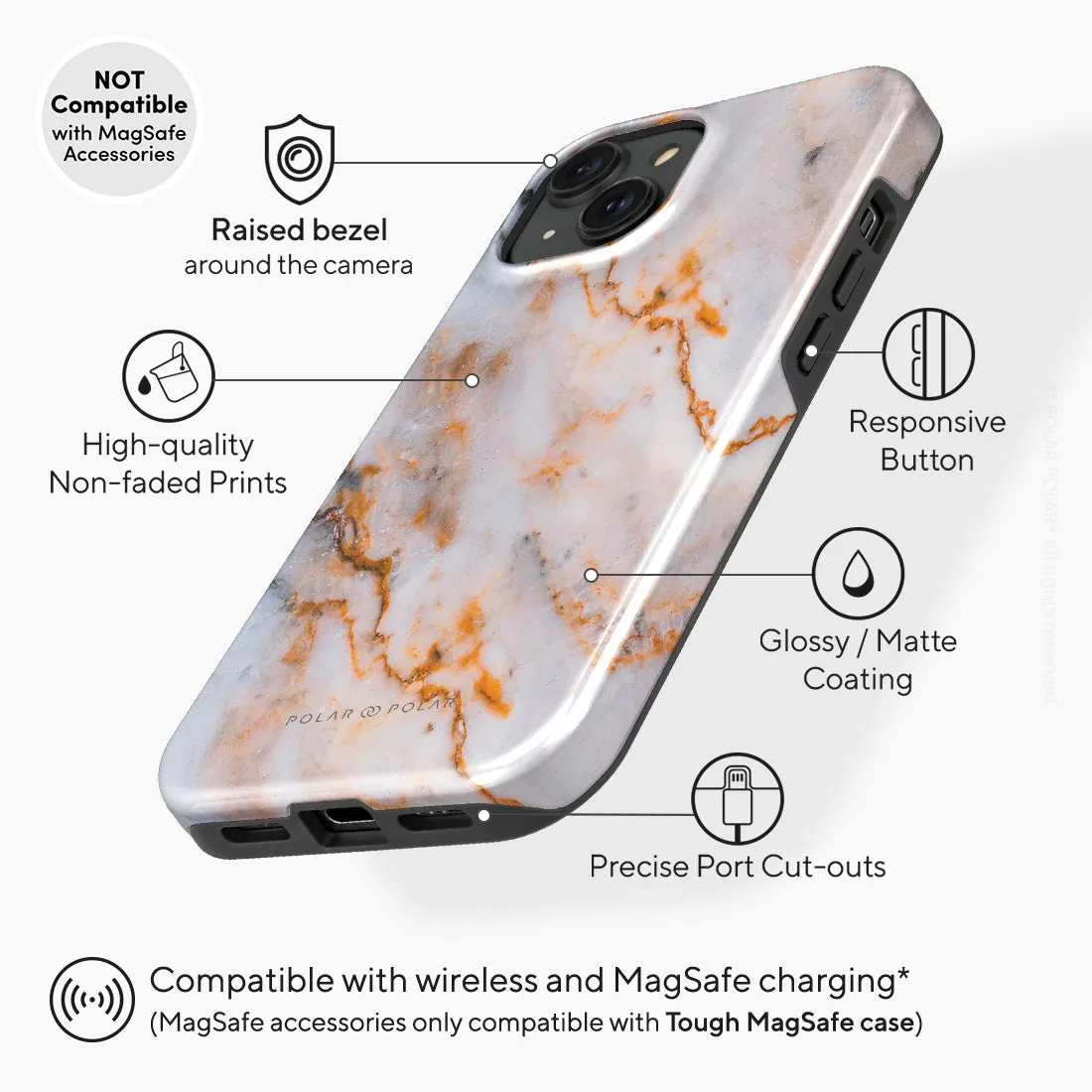 Coffee Cream - iPhone 15 Case