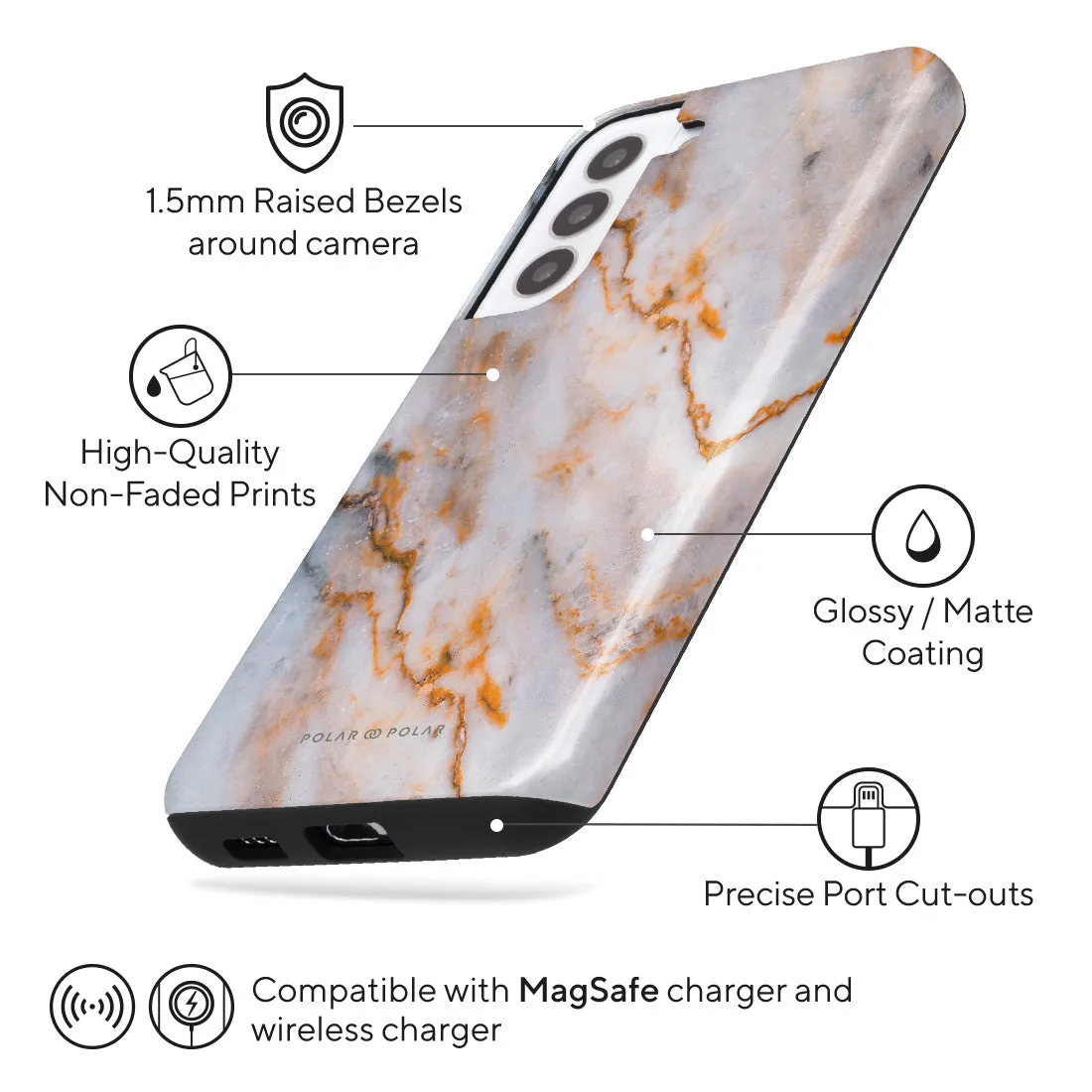 Coffee Cream - Samsung Galaxy S22  5G Case