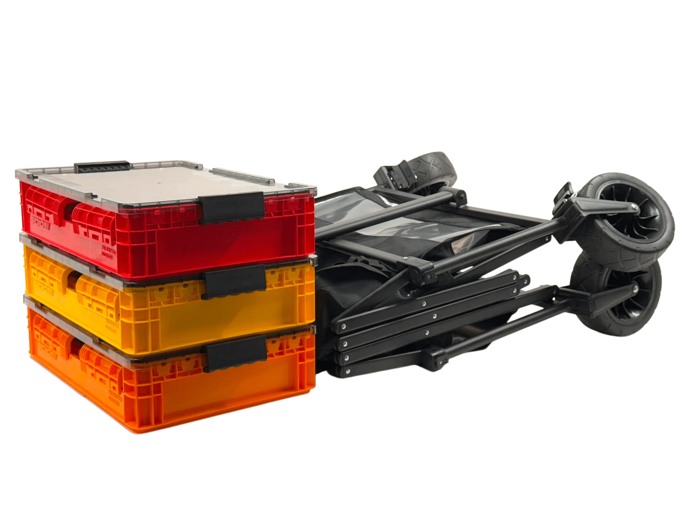 Collapsible Wagon & Crate Bundle