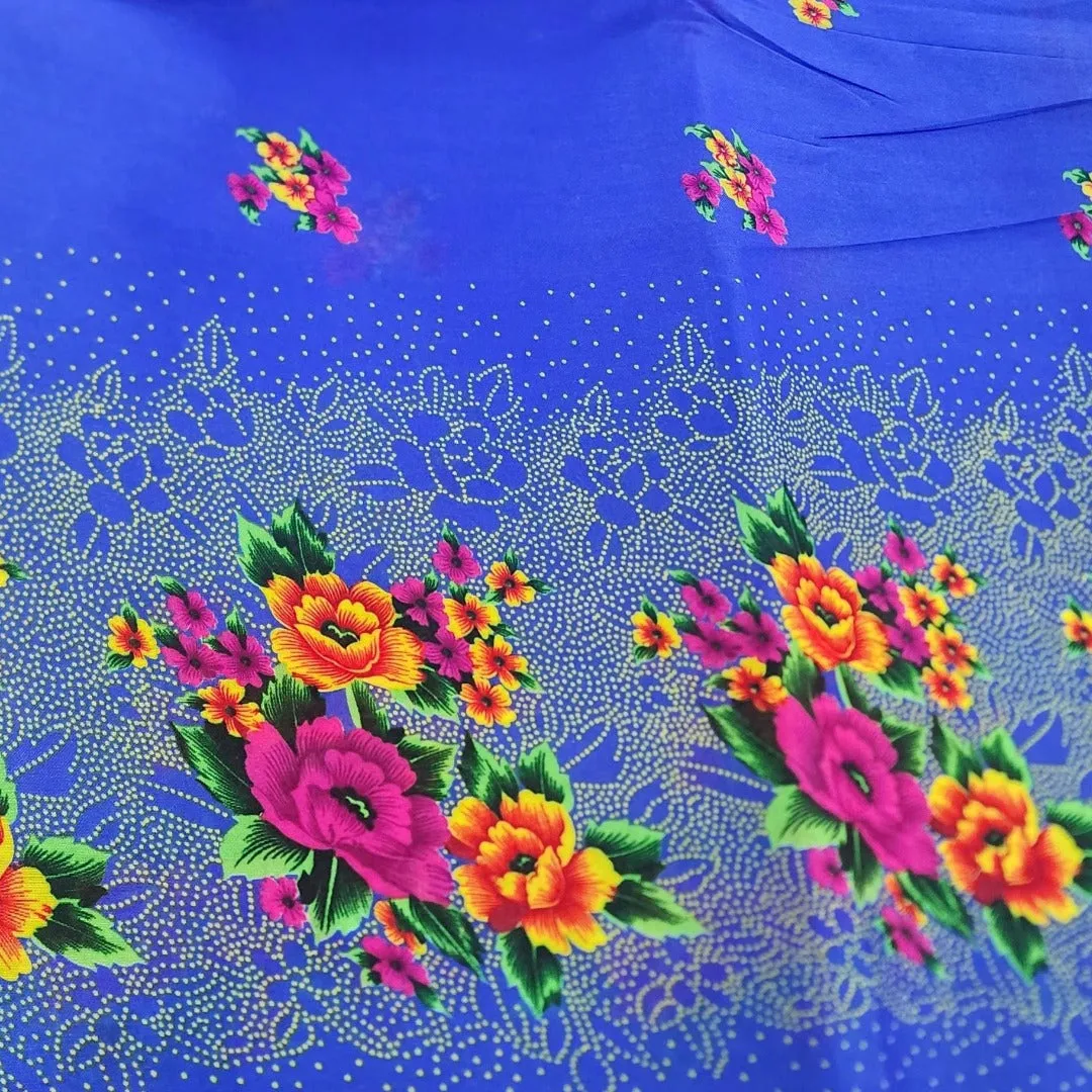 Cotton Basket Fabric Tsonga Print  115 cm