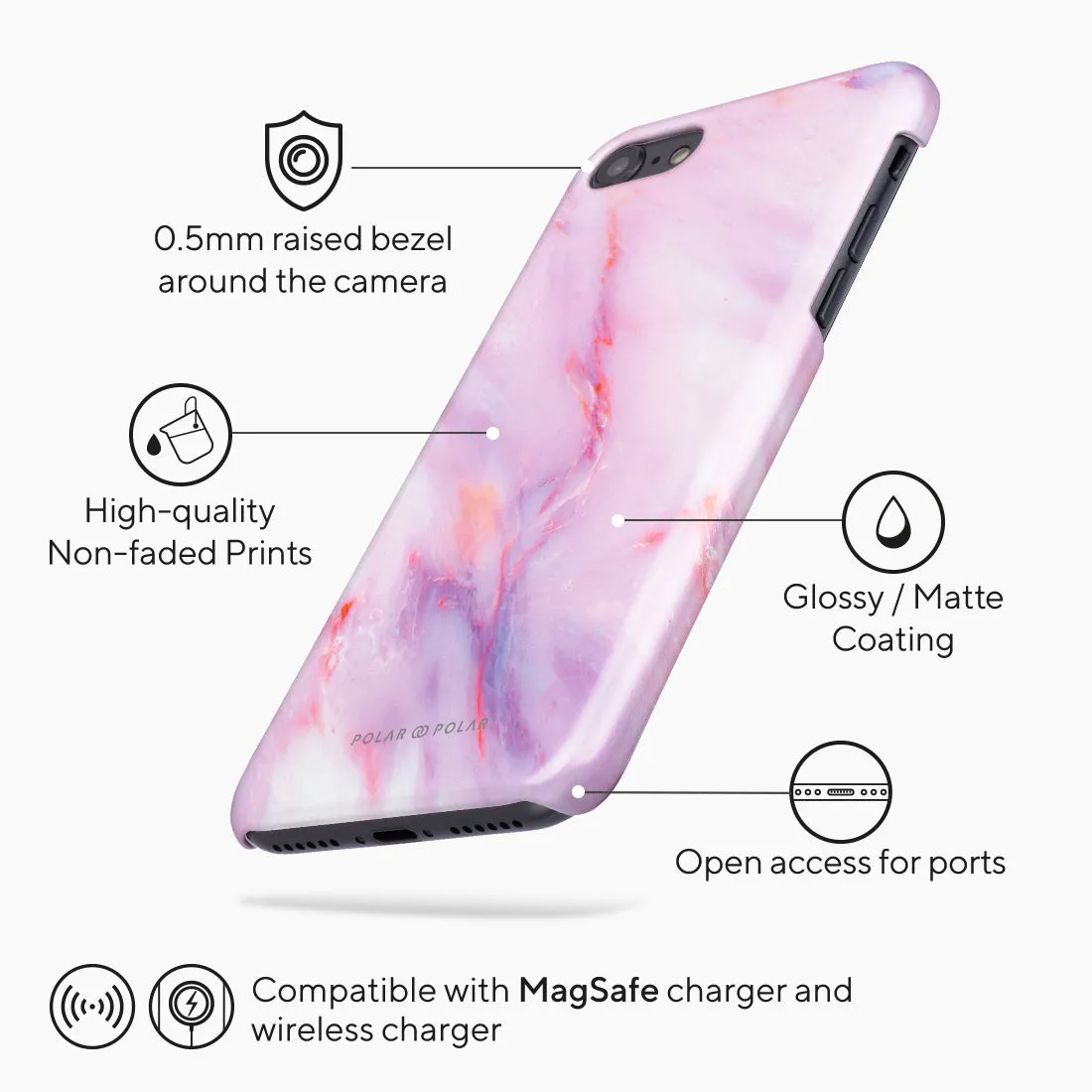 Cotton Candy Custom - iPhone SE3 / SE2 / 8 / 7 Case