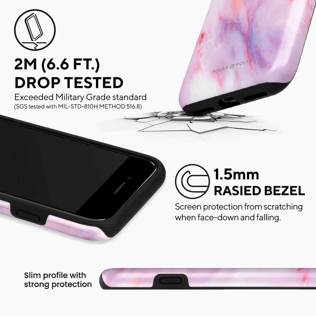 Cotton Candy Custom - iPhone SE3 / SE2 / 8 / 7 Case